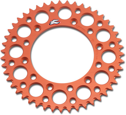 Renthal 47 Tooth Orange Ultralight Rear Sprocket (224U-520-47GPOR)
