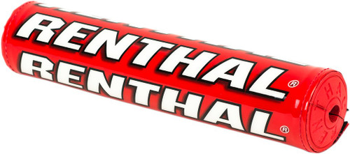 Renthal SX 10in/240mm Red Handlebar Pad (P324)