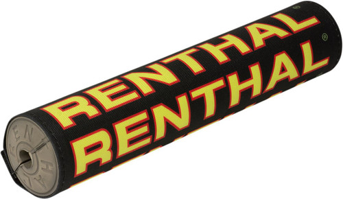 Renthal Vintage SX Black/Red/Yellow Handlebar Pad (P355)