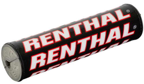 Renthal Mini SX 7.5"/180mm Black/Red/White Handlebar Pad (P301)