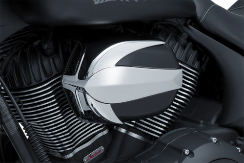 Kuryakyn Chrome/Black Vantage Air Cleaner (9270)