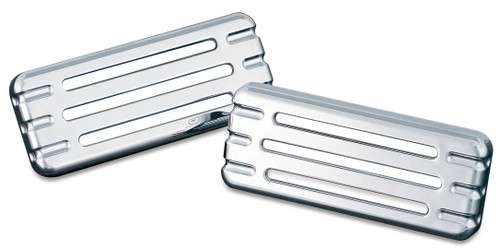 Kuryakyn Reflector Covers | Large | Chrome (9002)