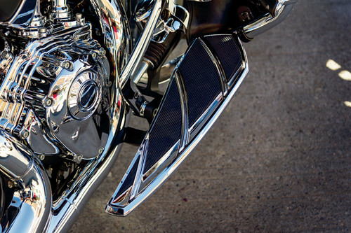 Kuryakyn Chrome Phantom Driver Floorboards (5770)