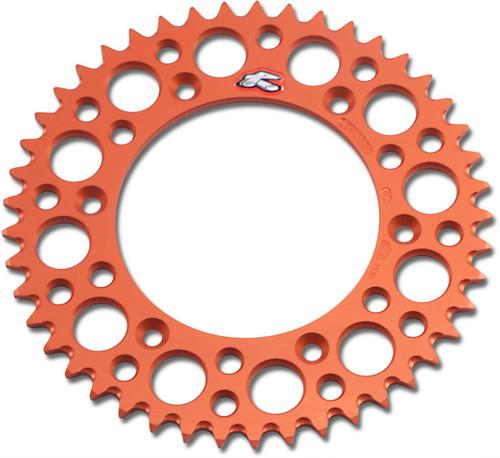 Renthal 45 Tooth Orange Ultralight Rear Sprocket (224U-520-45GPOR)