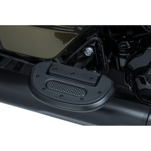 Kuryakyn Black Universal Folding Heavy Industry Floorboards (7046)
