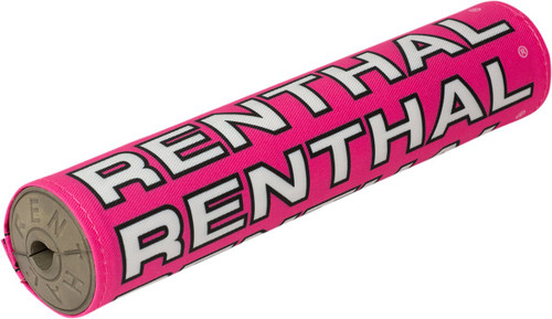 Renthal Vintage SX Pink/Black/White Handlebar Pad (P356)
