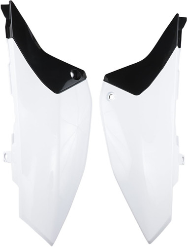 Acerbis White/Black Plastic Rear Side Panels (2726701035)