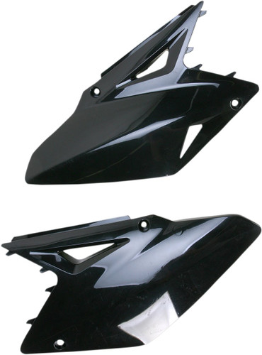 Acerbis Black Plastic Rear Side Panels (2113780001)