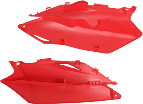 Acerbis Red Plastic Rear Side Panels (2141840227)