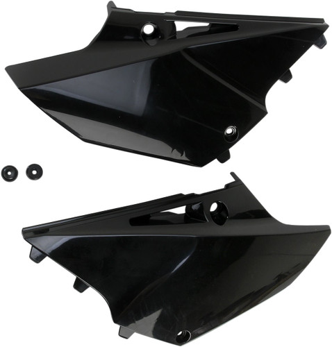 Acerbis Rear Side Panels | Black Plastic (2402990001)