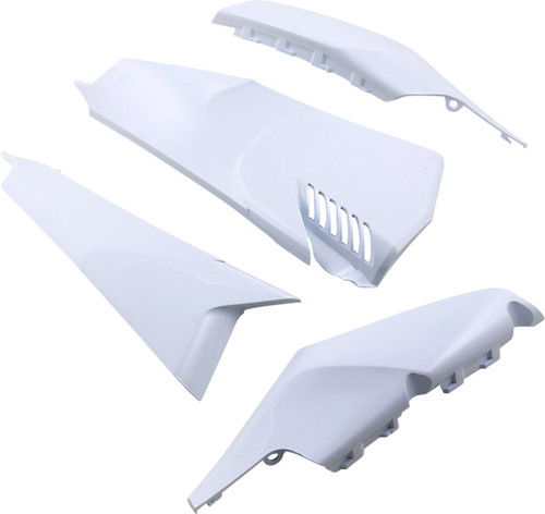 Acerbis White Vented Plastic Rear Side Panels (2791626811)