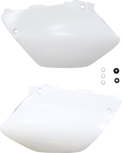 Acerbis White Plastic Rear Side Panels (2092100002)