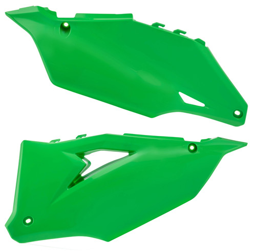 Acerbis Green Plastic Rear Side Panels (2736310006)