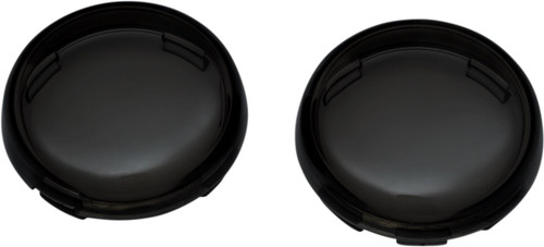 Kuryakyn Smoke Turn Signal Bullet Style Replacement Lenses (2876)