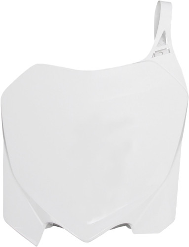 Acerbis White Front Number Plate (2141850002)