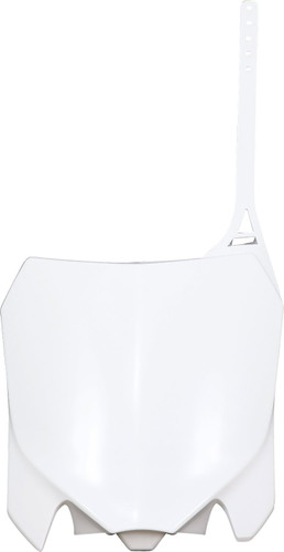 Acerbis White Front Number Plate (2314360002)