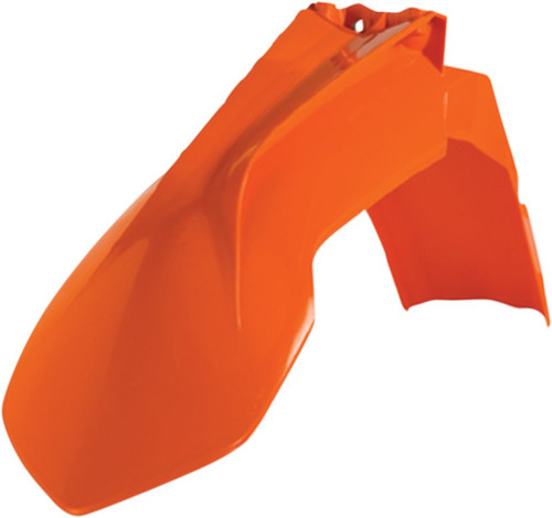 Acerbis Orange Plastic Front Fender (2314215226)