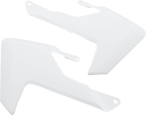 Acerbis White Plastic Radiator Shrouds/Scoops (2732030002)