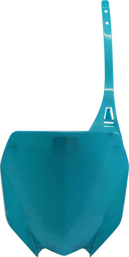Acerbis Teal Blue Plastic Front Number Plate (2685867441)