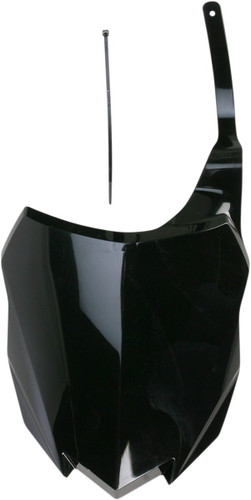 Acerbis Black Plastic Front Number Plate (2314150001)