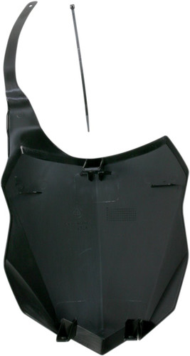 Acerbis Black Plastic Front Number Plate (2314150001)