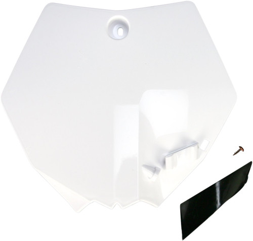 Acerbis White Front Number Plate (2314240002)
