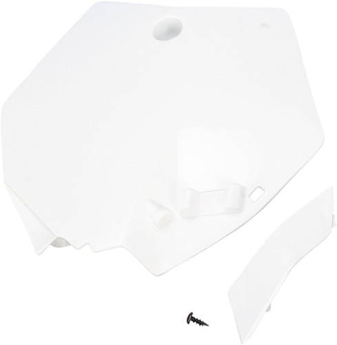 Acerbis White Front Number Plate (2253010002)