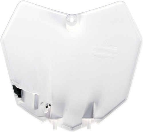 Acerbis White Front Number Plate (2314230002)