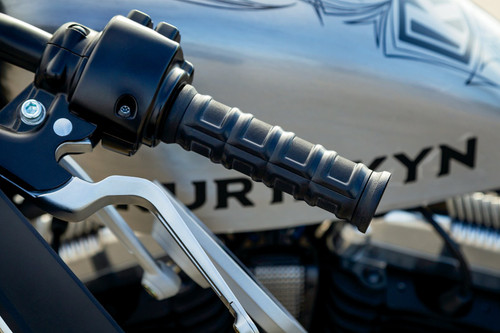 Kuryakyn Black Dual Cable Dillinger Handlebar Grips (6673)