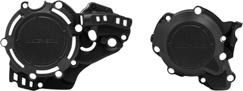 Acerbis X-Power Black Clutch/Ignition Cover Kit (2872870001)