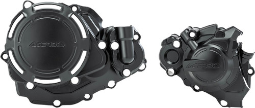Acerbis X-Power Black Clutch/Ignition Cover Kit (2791950001)