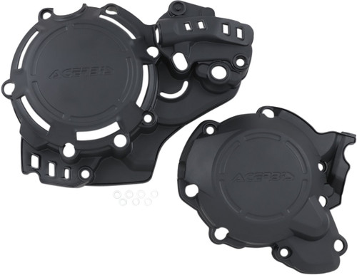 Acerbis X-Power Black Engine Cover Kit (2645510001)