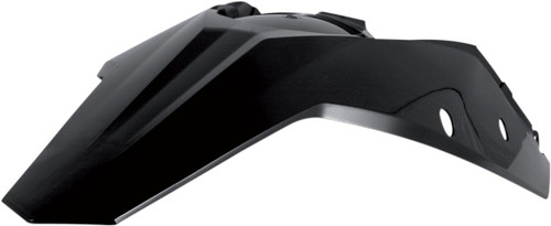 Acerbis Black Plastic Rear Fender (2113830001)