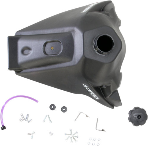 Acerbis 3.1 Gallon Black Plastic Fuel/Gas Tank (2374290001)