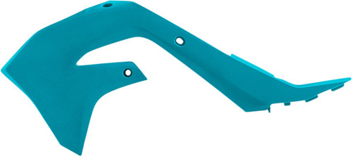 Acerbis Teal/Metallic Plastic Radiator Shrouds/Scoops (2736307441)