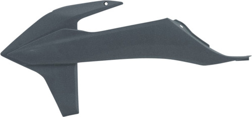 Acerbis Gray/Metallic Plastic Radiator Shrouds/Scoops (2726517297)