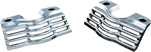 Kuryakyn Chrome Slotted Spark Plug Head Bolt Cover (7260)