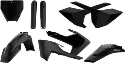 Acerbis Black Full Body Plastic Kit (2462600001)