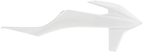 Acerbis White Plastic Radiator Shrouds/Scoops (2726510002)