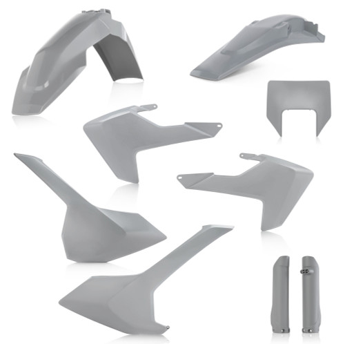 Acerbis Gray/Black Full Body Plastic Kit (2733430011)