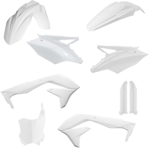 Acerbis White Full Body Plastic Kit (2449570002)