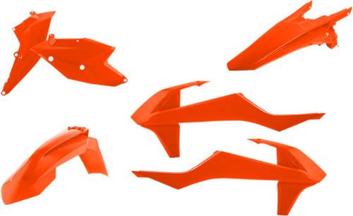 Acerbis Orange Complete Plastic Body Kit (2634065226)