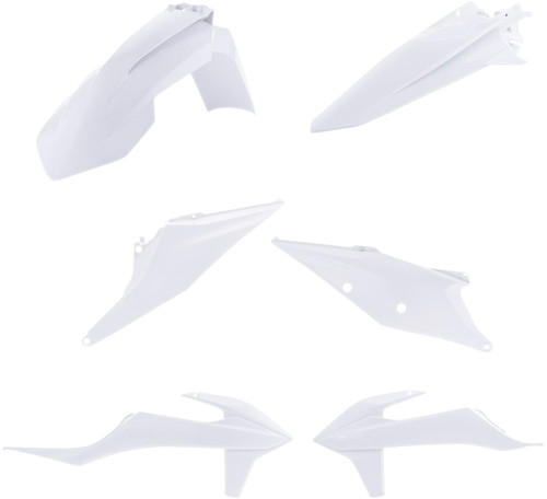 Acerbis White Complete Plastic Body Kit (2791566811)