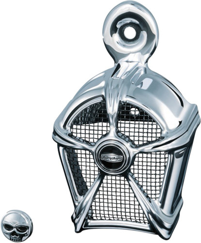 Kuryakyn Chrome/Black Mach 2 Horn Cover (7296)