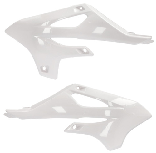 Acerbis White Plastic Radiator Shrouds/Scoops for 2022-Up YZ85 (2936230002)