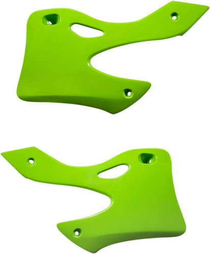 Acerbis Green Plastic Radiator Shrouds/Scoops (2071340006)