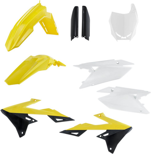 Acerbis Yellow/White/Black Full Body Plastic Kit (2686555909)