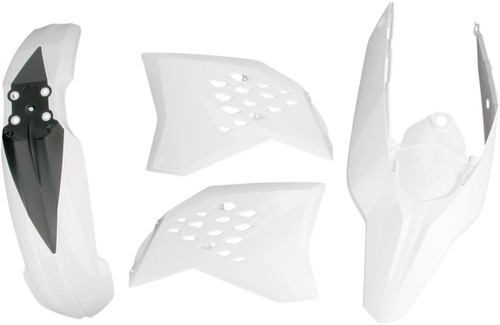 Acerbis White Complete Plastic Body Kit (2082030002)
