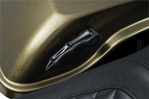 Kuryakyn Black Zombie Saddlebag Latch Handles (5191)