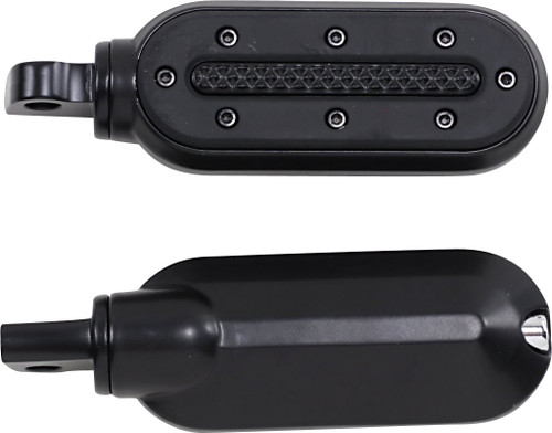 Kuryakyn Black Heavy Industry Shift Footpegs w/Adaptor (7032)